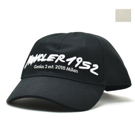 モンクレール キャップ メンズ 帽子 ベースボールキャップ コットン ロゴ ブラック ベージュ BASEBALL CAP MONCLER【送料無料】