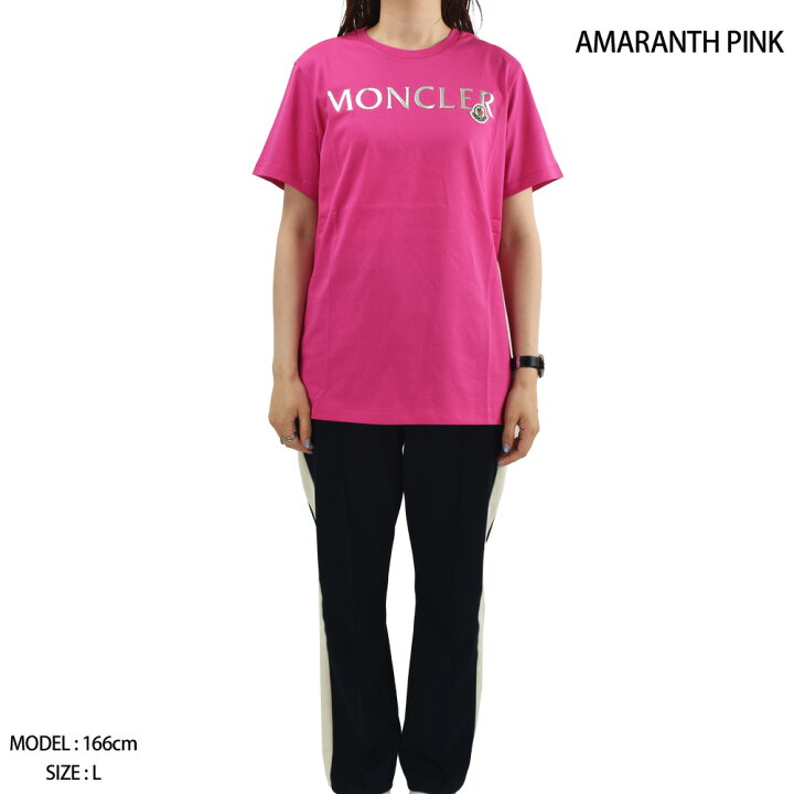楽天市場】モンクレール Tシャツ レディース 半袖 カットソー クルー 