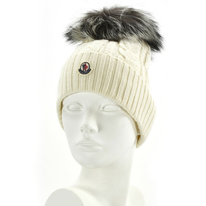 楽天市場】モンクレール MONCLER ニット帽 レディース ビーニー ニット  