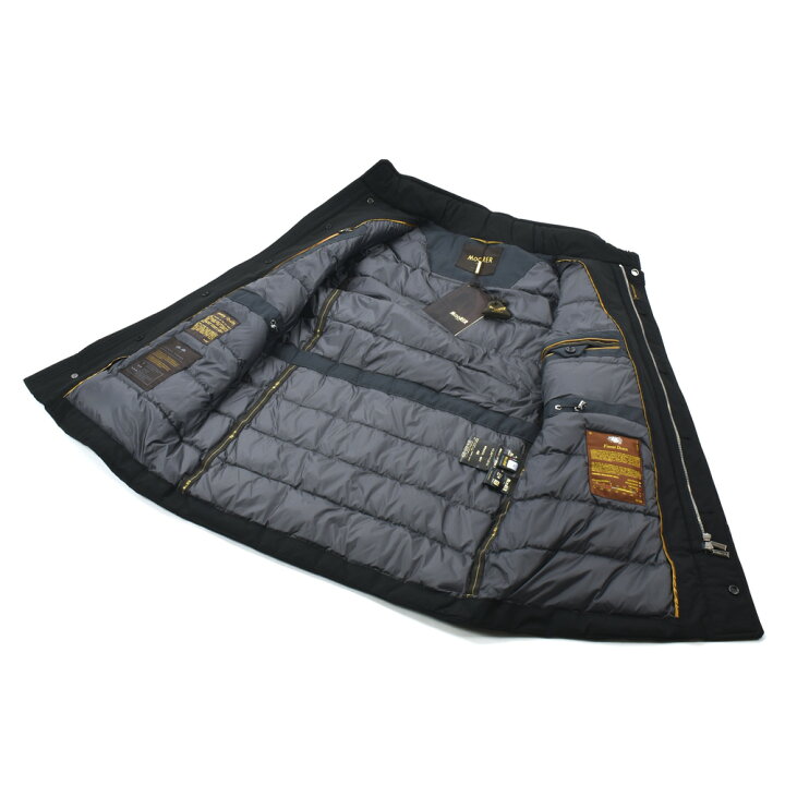 楽天市場】ムーレー MooRER ダスターコート メンズ ダウンブルゾン  