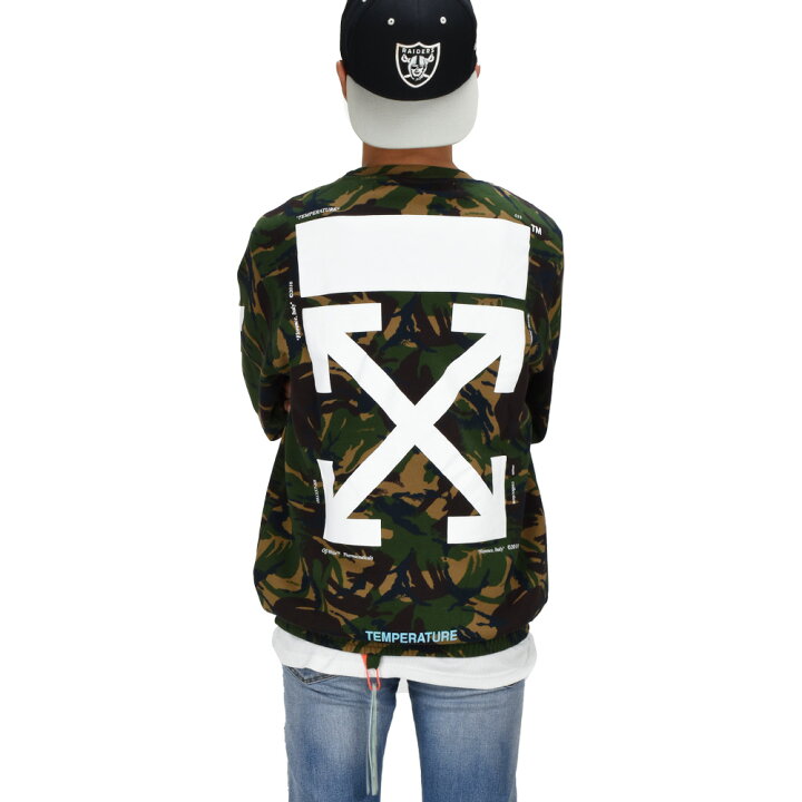 楽天市場】オフホワイト OFF-WHITE OMBA003S18600012/9901 迷彩 カモ柄  