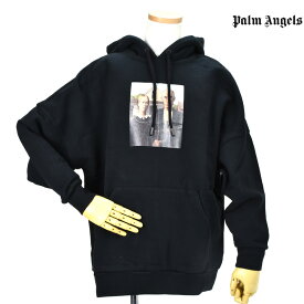 パームエンジェルス PALM ANGELS PMBB036F184410261088 AMERICAN GOTHIC HOODY BLACK フーディ プルオーバー パーカー スウェット ドロップショルダー ブラック 黒 メンズ 【送料無料】