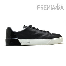 【4/25 0:00-23:59 エントリー＆楽天カードご利用でポイント4倍】プレミアータ PREMIATA ANNO 2015 POLO BLACK ポロ ローカット スニーカー ビブラムソール ブラック 黒 メンズ レディース 【送料無料】