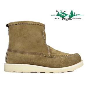 ���b�Z�����J�V�� Russell Moccasin 4070-7 TAN LALAMIE SUEDE KNOCK A-BOUT LARAMIE SUEDE BOOTS �m�b�N�A�o�E�g �X�G�[�h�u�[�c �^�� �����~�[ �X�G�[�h