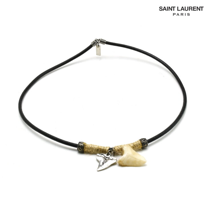 楽天市場】サンローラン パリ チョーカー メンズ ネックレス レザー  