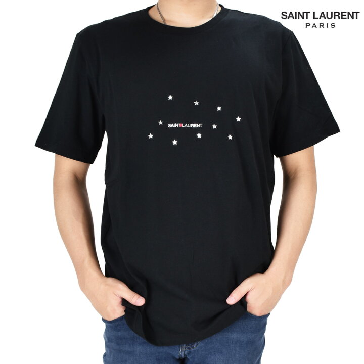 楽天市場】サンローラン パリ Tシャツ メンズ カットソー スター 