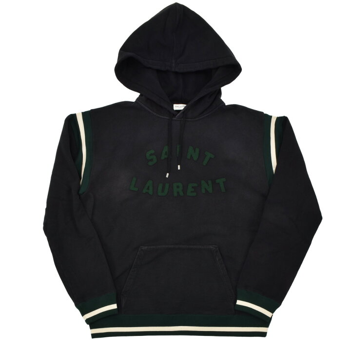 楽天市場】サンローラン パーカー メンズ プルオーバー フーディ 裏  