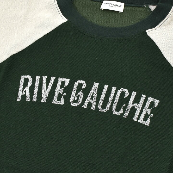 楽天市場】サンローラン Tシャツ メンズ カットソー ラグラン クルー  