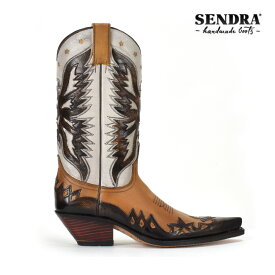 センドラ ウエスタンブーツ レディース ロングブーツ ブラック 黒 Denver Canela SENDRA【送料無料】