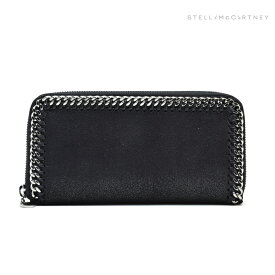 ステラマッカートニー STELLAMcCARTNEY 460907W9132/1000 WALLET BLACK ファラベラ ラウンドファスナー 長財布 ブラック 黒 レディース メンズ【送料無料】