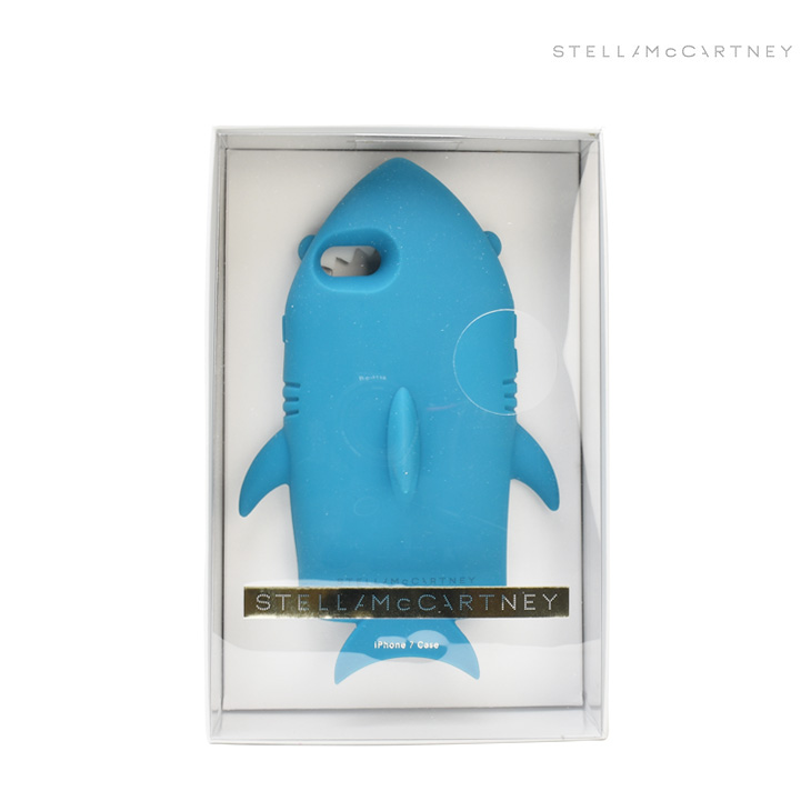 新しいエルメス McCARTNEY 【新品】STELLA サメ ブルー iPhoneケース 