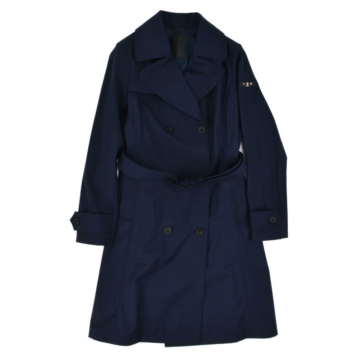 タトラス トレンチコート ネイビー 18 Off