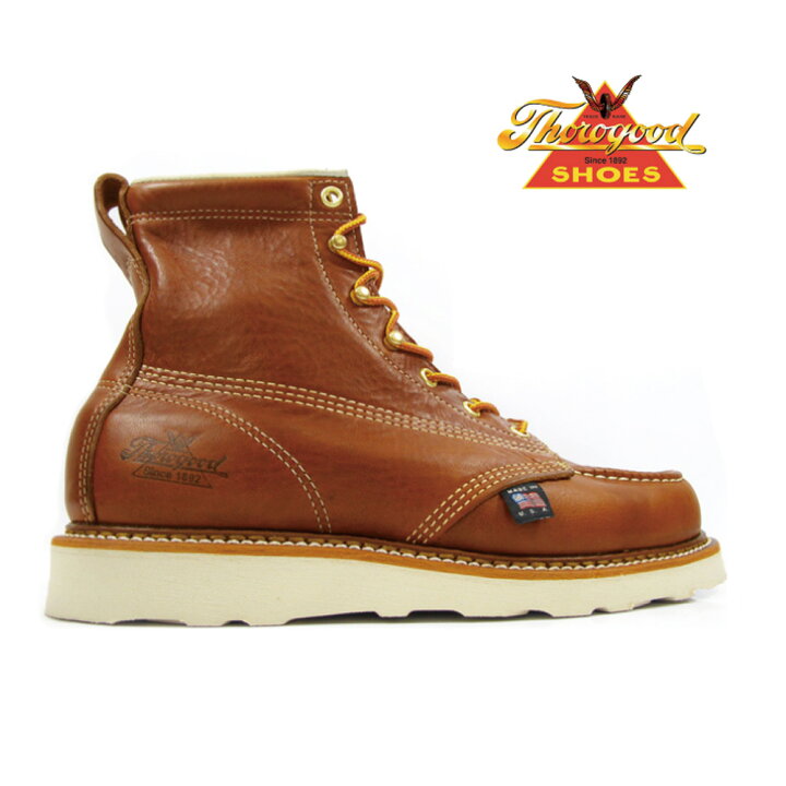 楽天市場】ソログッド THOROGOOD 6 MOC TOE814-4200 HANTING BOOTS 