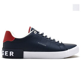 トミーヒルフィガー スニーカー メンズ ローカット シューズ 靴 コートシューズ ホワイト ダークブルー 2カラー TOMMY HILFIGER REZMON【送料無料】