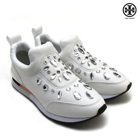 トリーバーチ TORY BURCH 36409/100 Laney Embellished Runn レディース スニーカー ウォーキングシューズ ホワイト SHOES WHITE 5