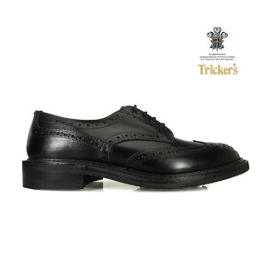 gbJ[Y o[g Y _CiCg\[ u[OV[Y ubN {bNX J[t  TRICKER'S M5633 BOURTON BROGUE SHOES BLACK BOX CALFyz