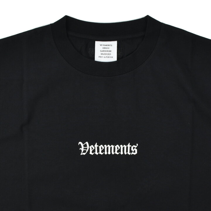 楽天市場】ヴェトモン Tシャツ メンズ カットソー オーバーサイズT 