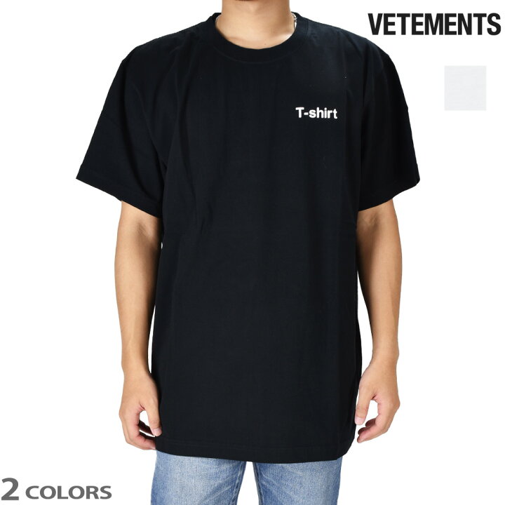 楽天市場】ヴェトモン Tシャツ メンズ カットソー クルーネック 半袖 