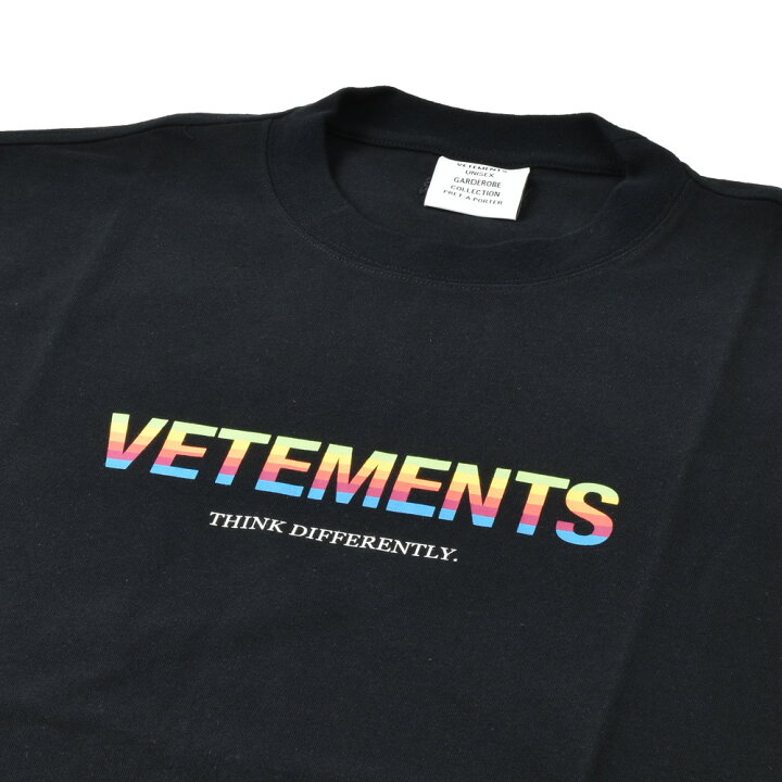 楽天市場】ヴェトモン Tシャツ メンズ カットソー クルーネック マルチ 