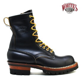 ホワイツ スモークジャンパー 8インチ White's Boots SMOKE JUMPER 8inc RT ブラック クロムエクセル ワークブーツ メンズ 375v-bkcx【送料無料】