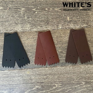 �y�l�R�|�X�z�z���C�c WHITE'S �t�H���X�^�� ���M�����[�g�E�p ���U�[ �u���b�N �u���E�� ���b�h�h�b�O FALSE TONGUES standard leather