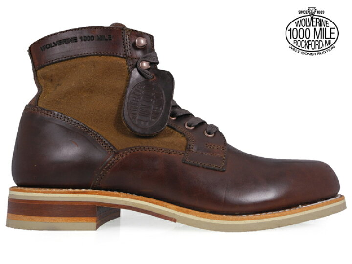 楽天市場】ウルヴァリン WOLVERINE 1000MILE BOOTS W00403 ウルバリン 