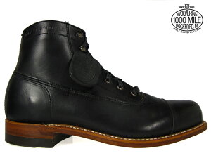 E@ 1000}Cu[c bNtH[h ubN  WOLVERINE 1000MILE BOOT ROCKFORD W05292 CAP-TOE BLACK Lbv gD [Nu[c yz