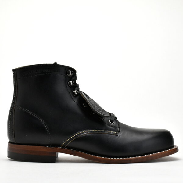 ウルヴァリン 1000マイルブーツ メンズ ワークブーツ ブラック 黒 WOLVERINE 1000MILE BOOTS W05300 BLACK【送料無料】