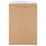 ピース　発送用封筒スーパークラフト　テープ付　角2　100g／m2　業務用パック　735−00　1箱（500枚）【…