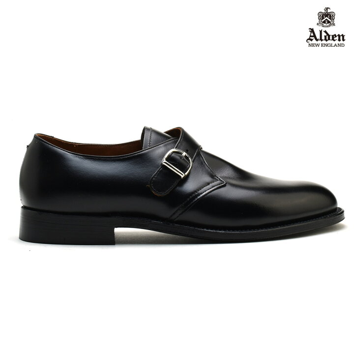 楽天市場】オールデン ALDEN MONK STRAP 955 モンクストラップ BLACK D 