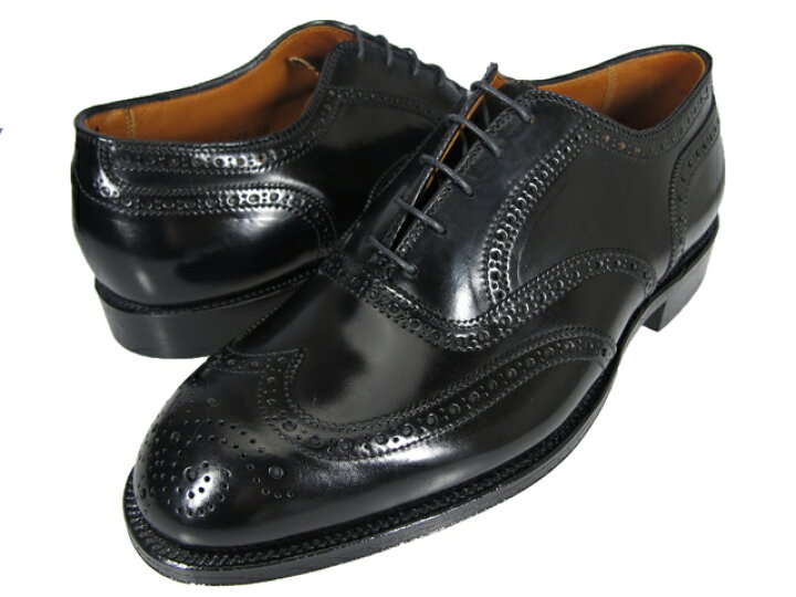 楽天市場】オールデン ALDEN 9741 WINGTIP BAL OXFORD CORDVAN BLACK 