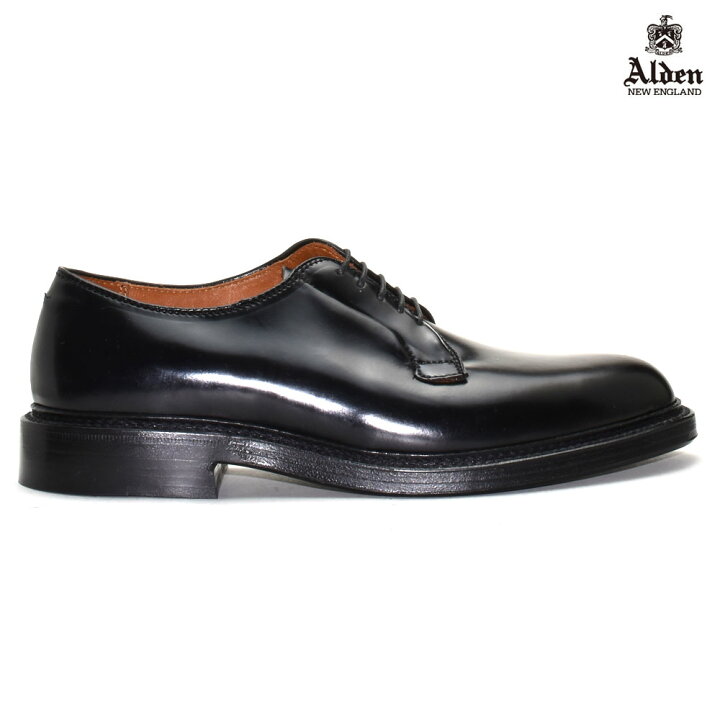 楽天市場】オールデン ALDEN 9901 PLANE TOE BLUCHER プレーン トゥ 