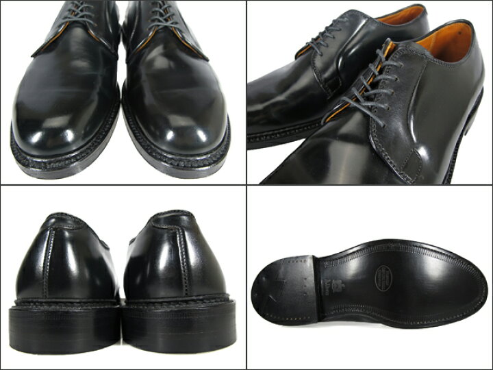 楽天市場】オールデン ALDEN 9901 PLANE TOE BLUCHER プレーン トゥ