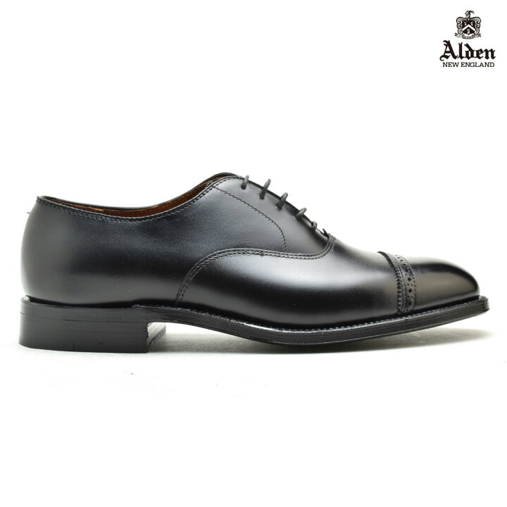 楽天市場】オールデン ALDEN 901 ブラック STRAIGHT TIP BAL OXFORD 
