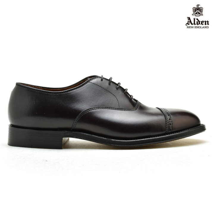 楽天市場】オールデン ALDEN 905 バーガンディー STRAIGHT TIP BAL  