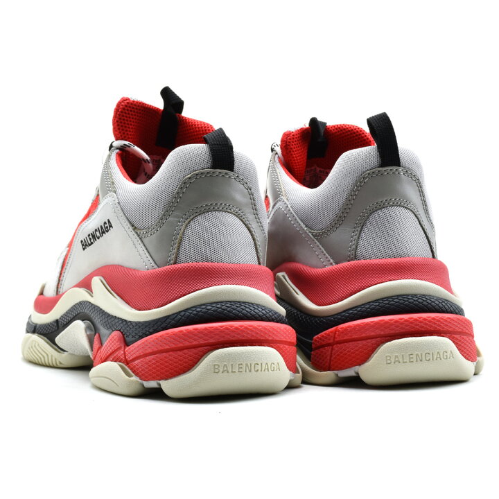 楽天市場 バレンシアガ Balenciaga W09oh 6495 Triple S Red トリプルs スニーカー ローカット ダッド シューズ ダッドスニーカー レッド 赤 メンズ 送料無料 クラウド シューカンパニー