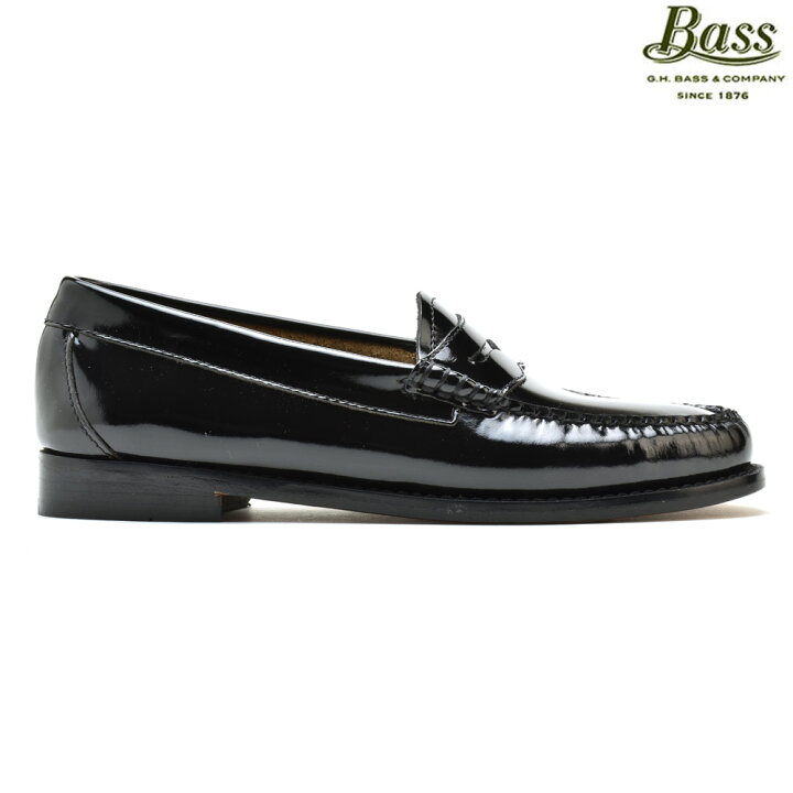 楽天市場】G.H.バス GH BASS PENNY BLACK PATENT WEEJUNS ジー エイチ 