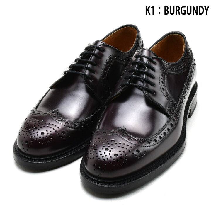 楽天市場】バーウィック ウィングチップ ドレスシューズ メンズ 