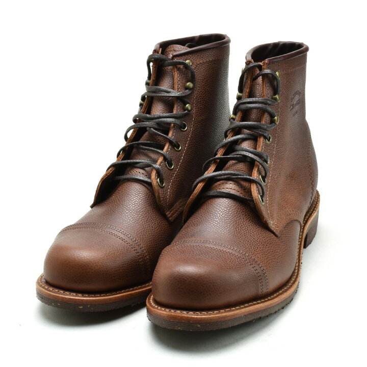楽天市場】チペワ CHIPPEWA 1901G35 6 Inch BROWN PEBBLED FULL GRAIN 