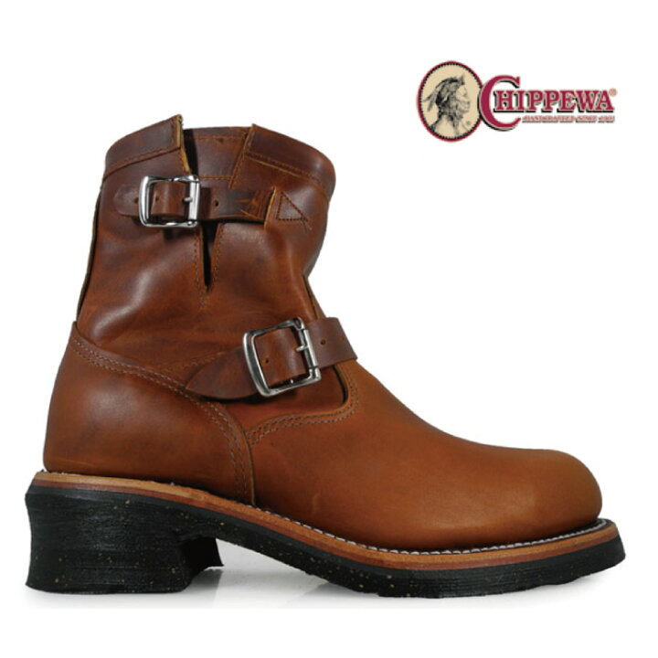 楽天市場】チペワ CHIPPEWA 1901M12 E width TAN Engineer Boots 