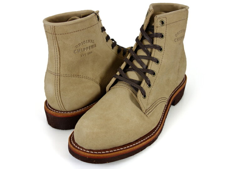 楽天市場】チペワ CHIPPEWA 1901M27 D width SAND SUEDE ワークブーツ  