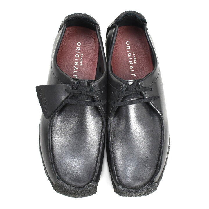 新品未使用品 CLARKS クラークス Natalie ナタリー とこ ブラックレザー 