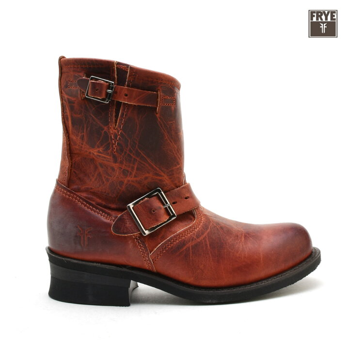 楽天市場】FRYE 8R ENGINEER BOOTS 77500 RED フライ 8R エンジニア 