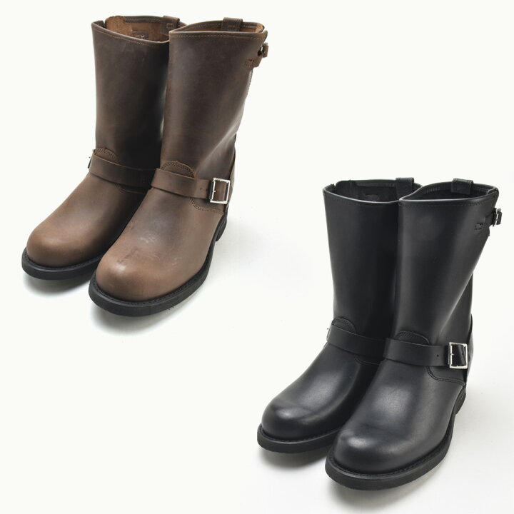 楽天市場】フライ エンジニアブーツ メンズ ロングブーツ ブラウン  