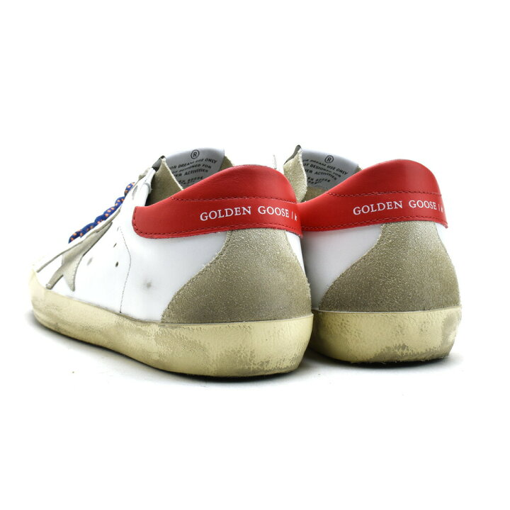 楽天市場 ゴールデングース スニーカー メンズ スーパースター レザー ダメージ加工 ホワイト レッド 白 赤 Golden Goose Deluxe Brand Super Star Classic With Spur 送料無料 クラウド シューカンパニー 楽天市場 ゴールデングース スニーカー メンズ スーパースター レザー ダメージ加工 ホワイト レッド 白 赤 Golden Goose Deluxe Brand Super Star Classic With Spur 送料無料 クラウド シューカンパニー