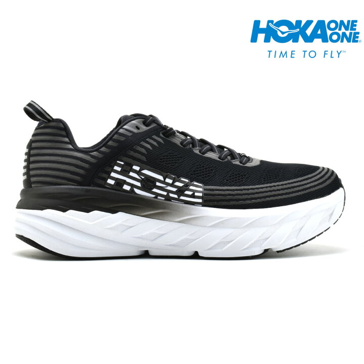 楽天市場】ホカ オネオネ HOKA ONE ONE 1019269 BONDI 6 BLACK 