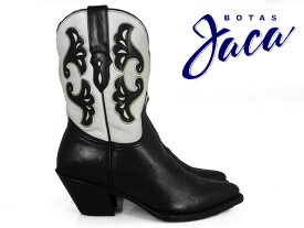 ハカ Botas Jaca 8010 PIEL CRISTAL NEGRO (BLACK)western bootcow boy boots ウエスタン ブーツカウボーイ ブーツ ネゴロ（ブラック）本革 ネグロ WESTERN BOOT