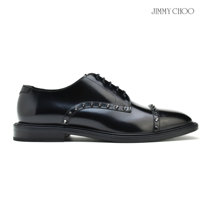 楽天市場】ジミーチュウ JIMMY CHOO PENN HAZ/BLACK シャイニーカーフ 