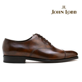 ジョンロブ シティ2 ブラウン JOHN LOBB CITY2 ドレスシューズ パリジャンブラウン キャップトゥ オックスフォード シューズ メンズ イギリス製 【送料無料】