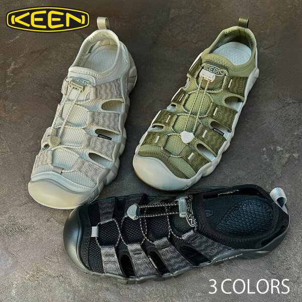 キーン KEEN  メンズ ハイパーポート エイチツー メンズ サンダル スポーツサンダル アウトドア ブラック オリーブ ベージュ HYPERPORT H2【送料無料】